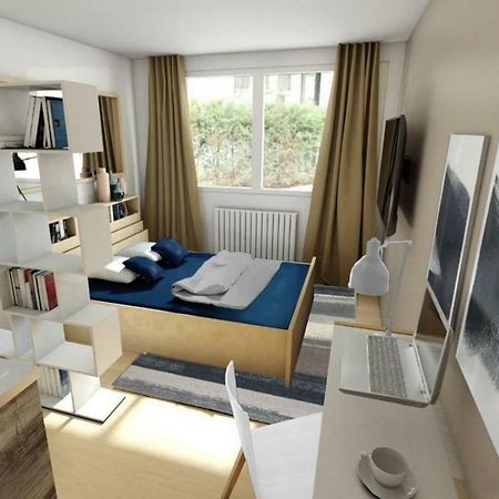 Studio Gare Metz Cote Cour Apartment Ngoại thất bức ảnh