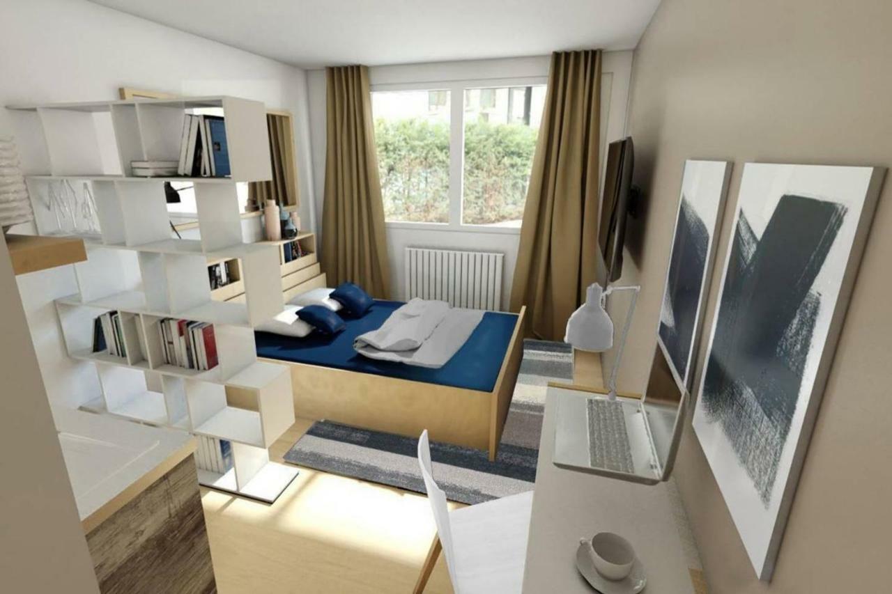 Studio Gare Metz Cote Cour Apartment Ngoại thất bức ảnh